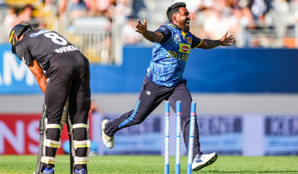 Sri Lanka’s Bowlers Shine in Dominant 140-Run Victory Over New Zealand in Third ODI